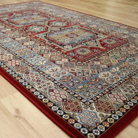 Da Vinci Rug 0147 Red Blue Multi