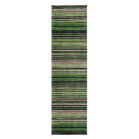 Carter Rug Green Stripe