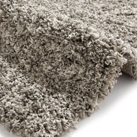 Vista 3547 Silver Shaggy Rug