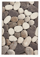 Woodland 2099 Cream Grey Funky Rug