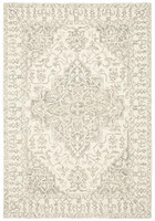 Bronte Traditional Indian Rug Smoke