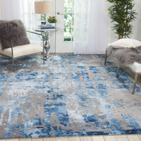 Prismatic Rug PRS10 Blue Grey