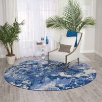 Blue Ivory Twilight Rug Paint TWI24