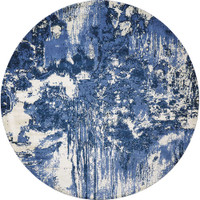 Blue Ivory Twilight Rug Paint TWI24