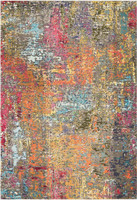 Celestial Modern Abstract Rug CES14 Sunset