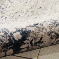 Kathy Ireland Rug Malta MAI01 Ivory Blue