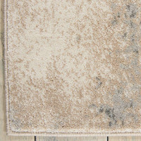 Abstract Maxell Rug MAE17 Ivory Teal