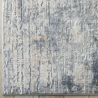 Rustic Textures RUS01 Grey Beige Abstract Rug