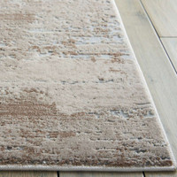 Rustic Textures RUS03 Beige Abstract Rug