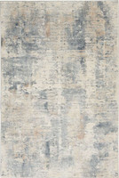 Rustic Textures RUS05 Beige Grey Abstract Rug