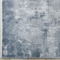 Rustic Textures RUS05 Grey Abstract Rug