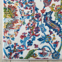Ankara Global Rug ANR06 Vintage Ivory Blue