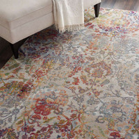 Ankara Global Rug ANR06 Vintage Ivory Orange