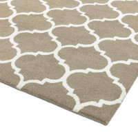 Albany Rug Ogee Camel Wool