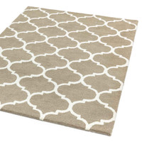 Albany Rug Ogee Camel Wool