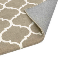 Albany Rug Ogee Camel Wool
