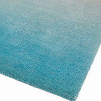 Ombre Rug OM03 Blue Wool