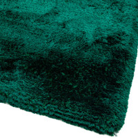 Ultra Thick Plush Shaggy Rug Emerald Green