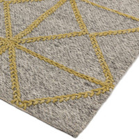 Prism Rug in Grey Ochre