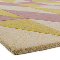 Reef Rug RF06 Flag Pink Wool