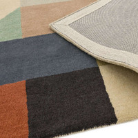 Reef Rug RF15 Modern Multi Wool