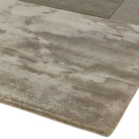 Tate Rug Smoke Wool Viscose