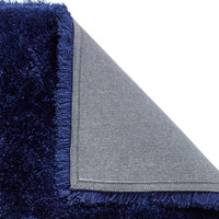 Montana Shaggy Rug Dark Navy