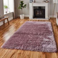 Polar Fluffy Rug Lilac