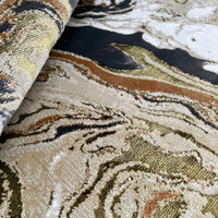 Aurora AU08 Marble Rug Luxury Gold