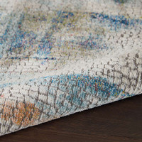 Abstract Ankara Global ANR09 Ivory Multi Rug