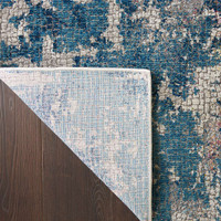 Abstract Ankara Global ANR10 Blue Multi Rug