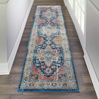 Persian Ankara Global ANR11 Blue Multi Rug