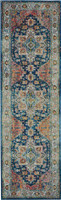 Persian Ankara Global ANR11 Blue Multi Rug