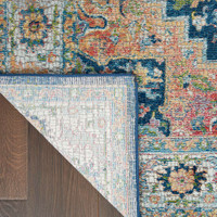 Persian Ankara Global ANR11 Blue Multi Rug