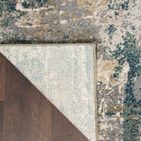 Abstract Artworks ATW05 Ivory Navy Rug