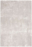 Abstract Silky Textures SLY01 Ivory Grey Rug