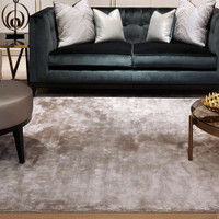 Katherine Carnaby Chrome Latte Olive Rug