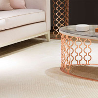 Katherine Carnaby Chrome Stripe Putty Rug