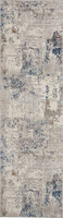 Kathy Ireland Royal Terrace KI42 White Blue Rug