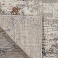 Kathy Ireland Royal Terrace KI42 White Blue Rug