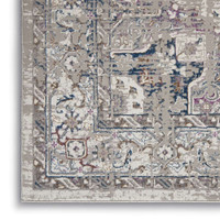 Kathy Ireland Royal Terrace KI46 Ivory Multi Rug