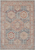 Homestead HMS01 Light Blue Multi Rug