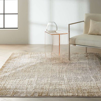Calvin Klein CK950 Rush Ivory Taupe Contemporary Rug