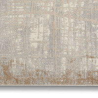 Calvin Klein CK950 Rush Ivory Taupe Contemporary Rug