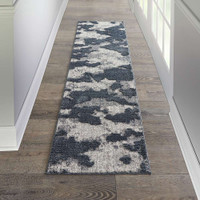 Zermatt ZER01 Blue Grey Rug