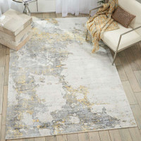 On Sale Kathy Ireland Rug KI371 Ivory Gold 160x226cm