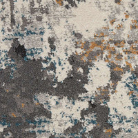 Contemporary Tangra TNR01 Grey Multi Rug