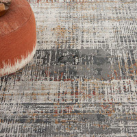 Modern Tangra TNR04 Grey Multi Rug
