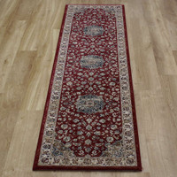 Da Vinci Rug Burgundy Gold 570559 1464 200x200ccm