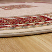 Classic Ruby Davinci Rug 200x200cm CIRCLE